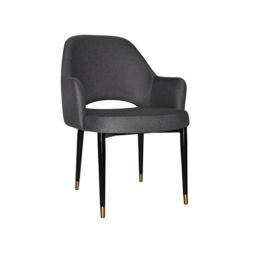 Esprit Chair XL Metal Black Brass Base