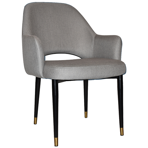 Esprit Chair XL Metal Black Brass Base